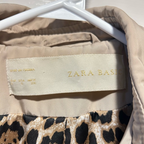 Zara lightweight trench coat in Tan - Picture 3 of 5